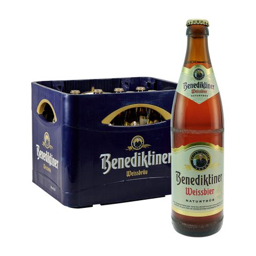 Weizenbier Benediktiner Weissbier 20 x 0,5L naturtrüb weizen bier