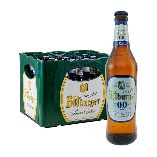Bitburger Pils Alkoholfrei 0,0% 20 x 0,5L bier pils