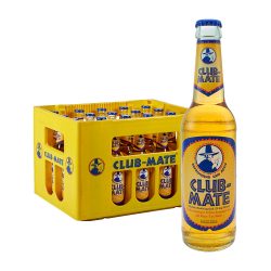 club mate original koffeinhaltiges erfrischungsgetränk 0,33 lier x 20