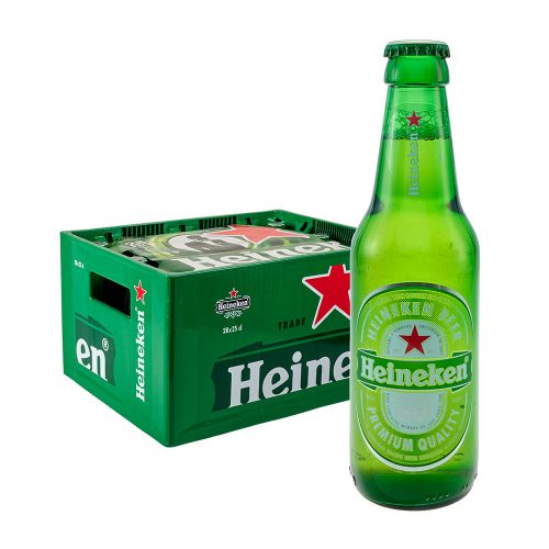 heineken bier beer 0,25 liter 28