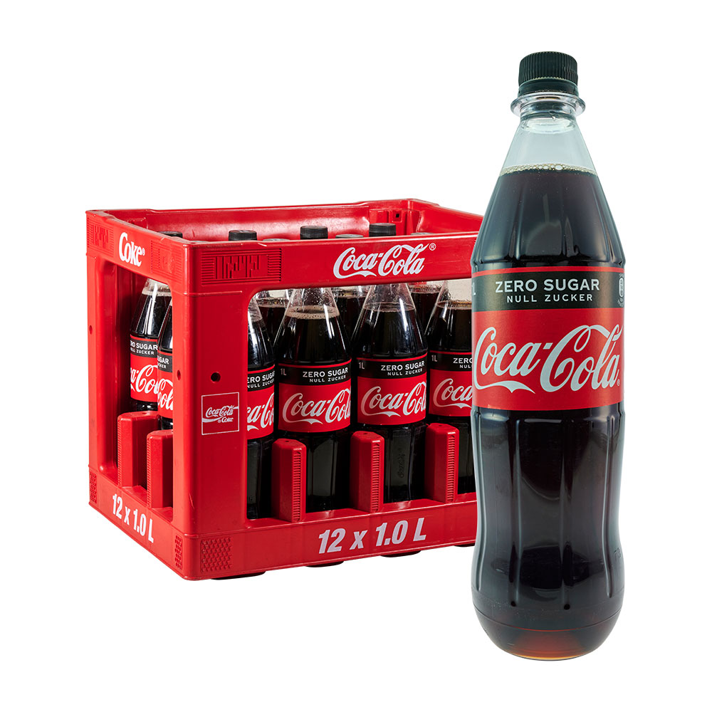 Coca Cola Zero 12 x 1L coke