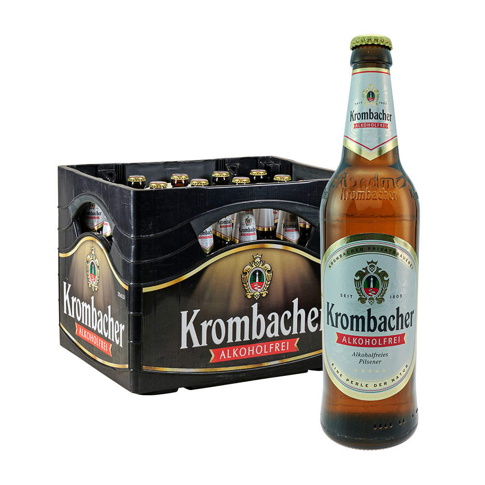krombacher pils alkoholfrei bier pils 20 x 0,5 Liter