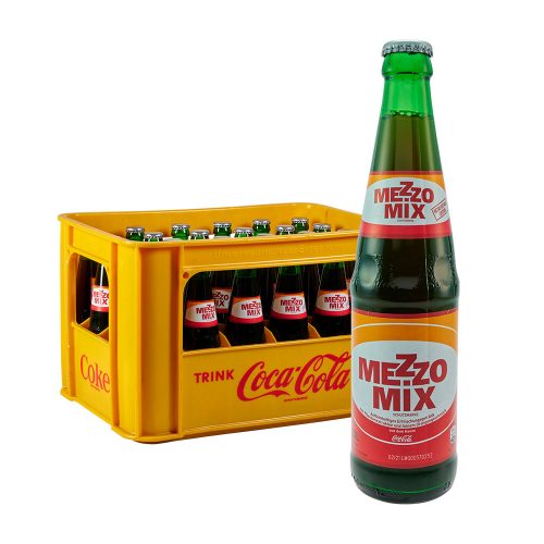 Mezzo Mix 24 x 0,33L Glas flasche kiste