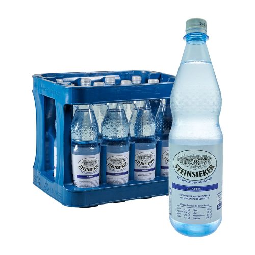 Steinsieker Mineralwasser Classic 12 x 1L sprudel wasser