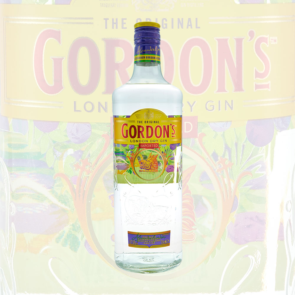 Gordon's London Dry Gin 0,7L Flasche imported gordons