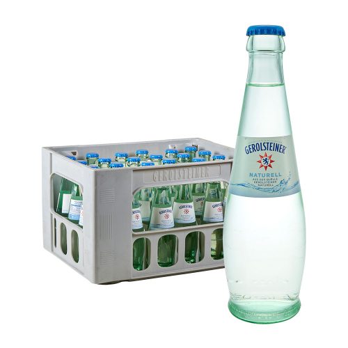Gerolsteiner Natürliches Mineralwasser Still 24 x 0,25L Glas naturell wasser