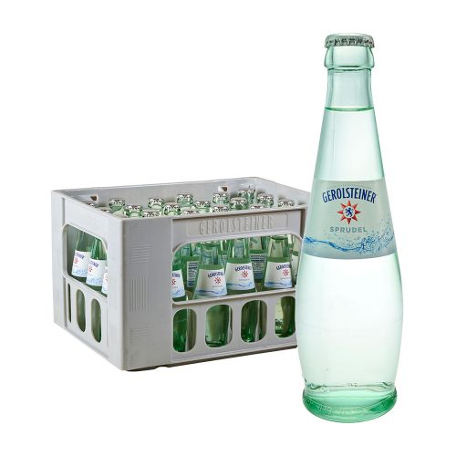 Gerolsteiner Natürliches Mineralwasser Sprudel 24 x 0,25L Glas