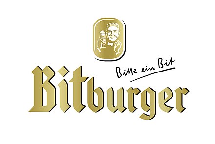bitburger pils bier logo