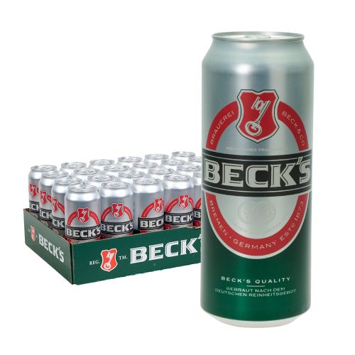 becks pils bier dose 24 x 0,5l