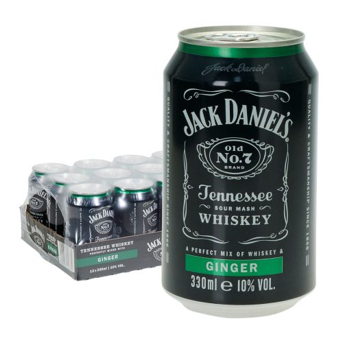 jack daniels ginger dose 12 x 0,33l