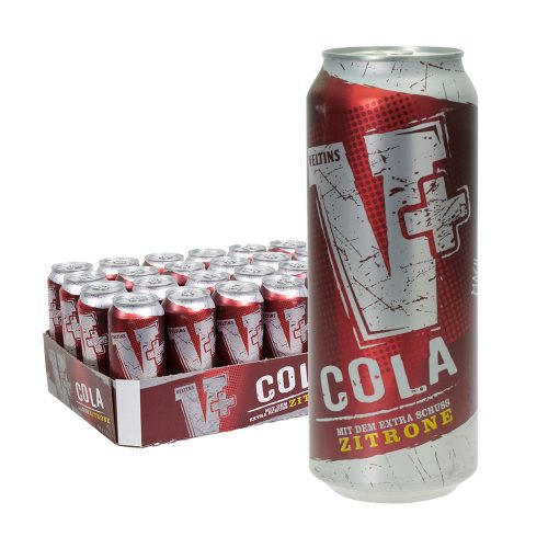 veltins v+ cola zitrone 24 0,5l