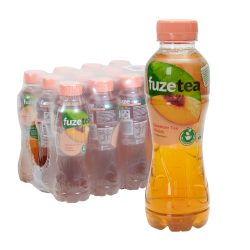 Fuze Tea Schwarzer Tee Pfirsich 12 x 0,4L PET