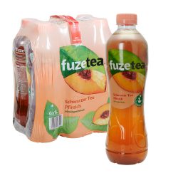 Fuze Tea Schwarzer Tee Pfirsich 6 x 1L PET