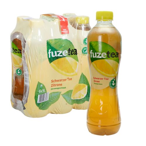 Fuze Tea Schwarzer Tee Zitrone 6 x 1L PET