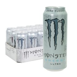 Monster Energy Ultra Zero Zucker whie dose 24 0,5l