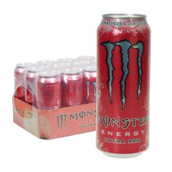 Monster Energy Ultra Red 24 x 0,5L Dose