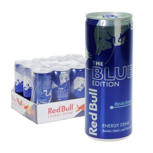 red bull blue edition heidelbeere dose 12 0,25l