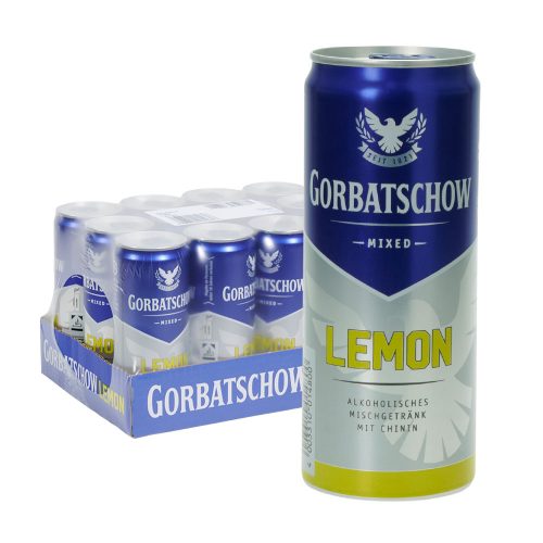 vodka gorbatschow lemon dose 12 0,33l