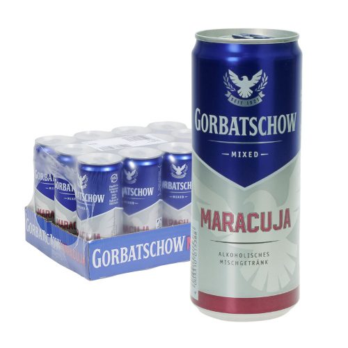 gorbatschow maracuja vodka mix dose 12 0,33l