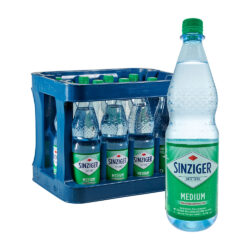 Sinziger Mineralwasser Medium 12 x 1L